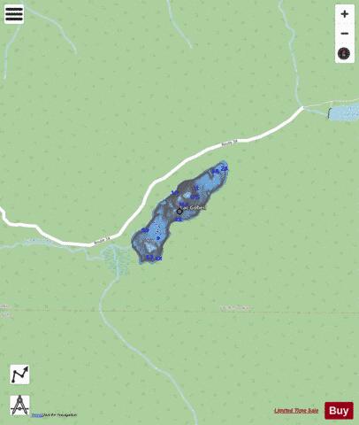 Gobeil, Lac depth contour Map - i-Boating App - Streets