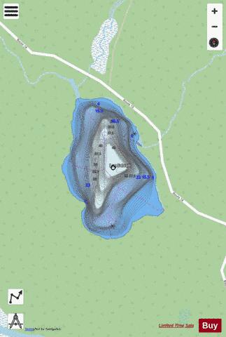 Salvail, Lac depth contour Map - i-Boating App - Streets