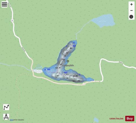 Stymphale, Lac depth contour Map - i-Boating App - Streets