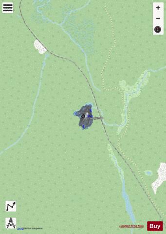 Jamot, Lac depth contour Map - i-Boating App - Streets