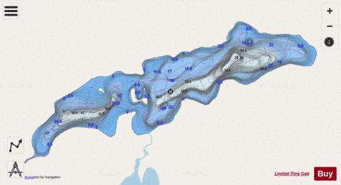 Vitrimont, Lac depth contour Map - i-Boating App - Streets