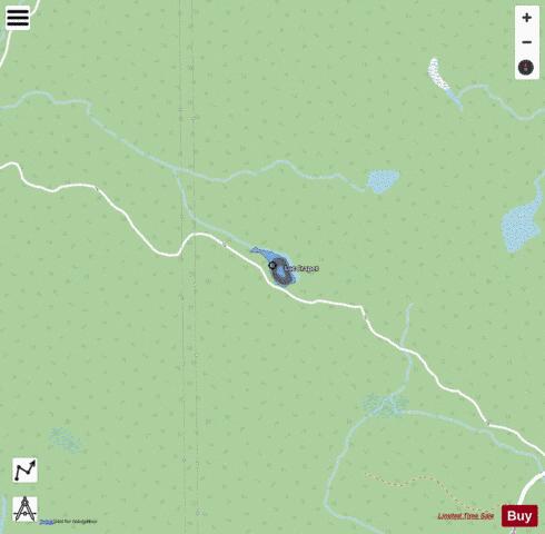 Crapet, Lac depth contour Map - i-Boating App - Streets