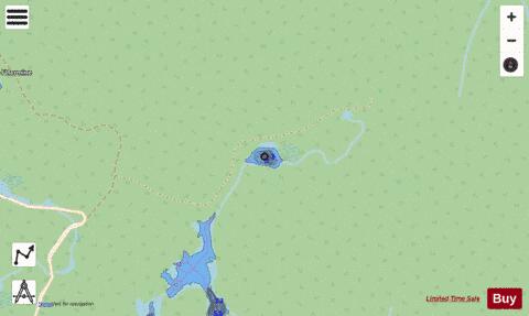 Taons, Lac des depth contour Map - i-Boating App - Streets