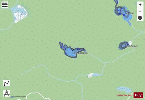 Diablotin, Lac du depth contour Map - i-Boating App - Streets