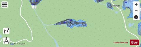 Canard, Lac du depth contour Map - i-Boating App - Streets