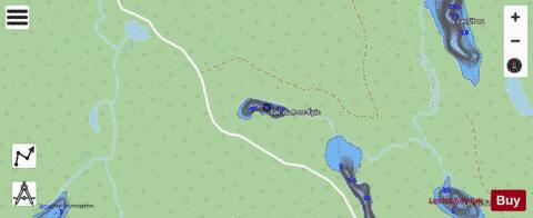 Porc-Epic, Lac du depth contour Map - i-Boating App - Streets