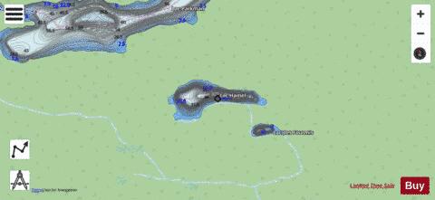 Hamel, Lac depth contour Map - i-Boating App - Streets