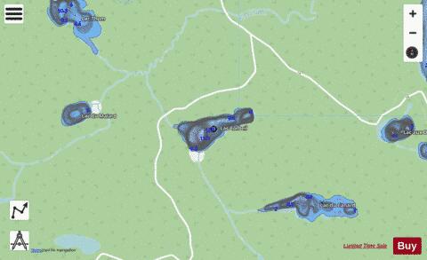 Corbeil, Lac depth contour Map - i-Boating App - Streets