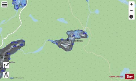 Morage, Lac depth contour Map - i-Boating App - Streets