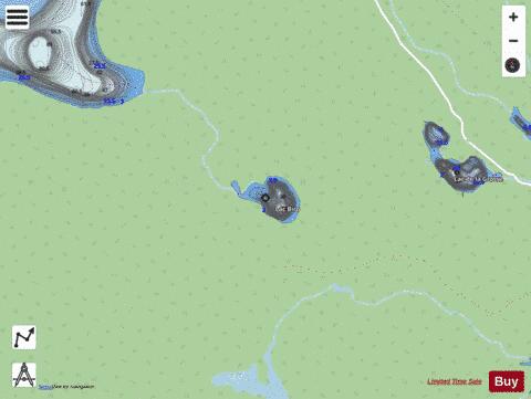 Biro, Lac depth contour Map - i-Boating App - Streets