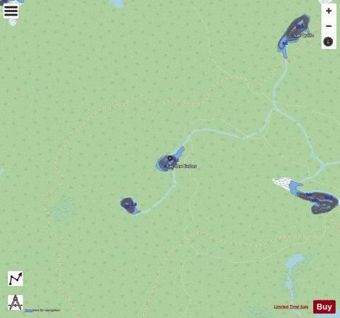 Blattes, Lac des depth contour Map - i-Boating App - Streets