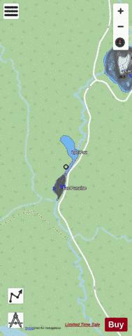 Punaise, Lac depth contour Map - i-Boating App - Streets