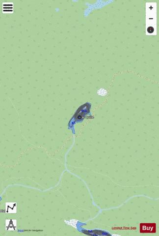 Quille, Lac depth contour Map - i-Boating App - Streets