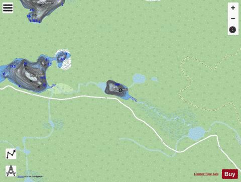 Tordu, Lac depth contour Map - i-Boating App - Streets
