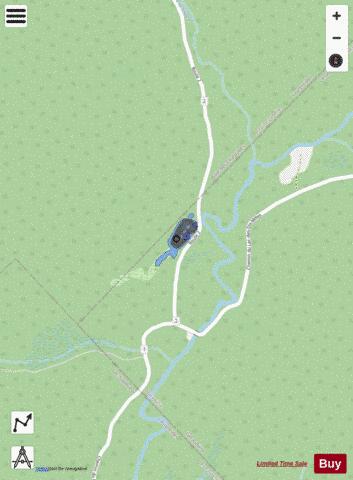 Desjardins, Lac depth contour Map - i-Boating App - Streets