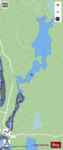Dispan, Lac depth contour Map - i-Boating App - Streets