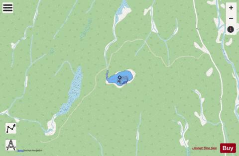 Tareau, Lac depth contour Map - i-Boating App - Streets