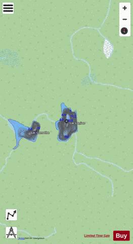 Lonion, Lac depth contour Map - i-Boating App - Streets