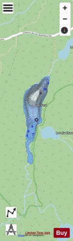 Vert Lac H (Boisvert) depth contour Map - i-Boating App - Streets