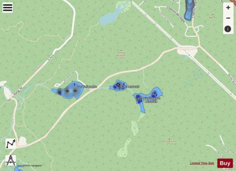 Beauvais  Lac depth contour Map - i-Boating App - Streets