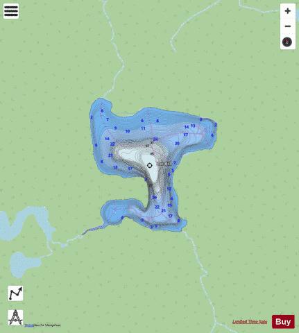 Bill, Lac depth contour Map - i-Boating App - Streets