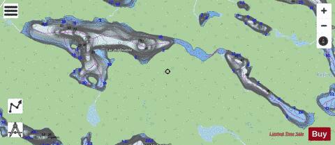 Bouleaux Petit Lac Des + Bouleaux Lac Des depth contour Map - i-Boating App - Streets