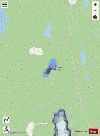 Brochet  Petit Lac Du depth contour Map - i-Boating App - Streets