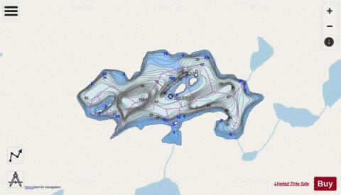 Dugal, Lac depth contour Map - i-Boating App - Streets