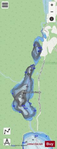 Grange, Lac de la depth contour Map - i-Boating App - Streets