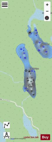 Holme  Lac depth contour Map - i-Boating App - Streets