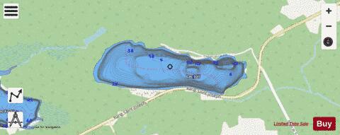Joli, Lac depth contour Map - i-Boating App - Streets