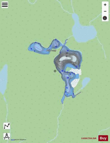 Kilo, Lac depth contour Map - i-Boating App - Streets