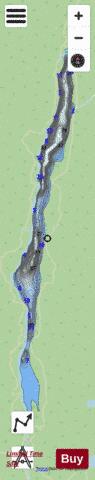Lahaie  Lac depth contour Map - i-Boating App - Streets