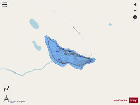 Lyonnais  Lac depth contour Map - i-Boating App - Streets