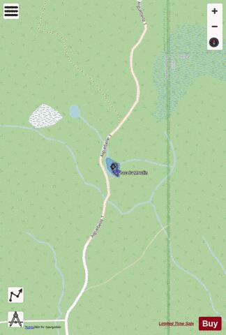 Moulin  Lac Du depth contour Map - i-Boating App - Streets