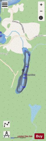 Mulet  Lac depth contour Map - i-Boating App - Streets