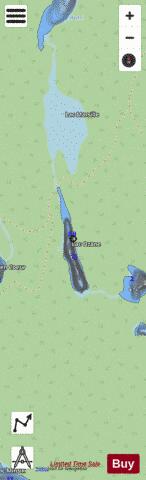 Ozane  Lac depth contour Map - i-Boating App - Streets