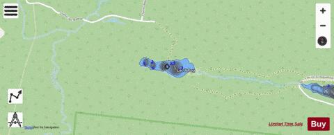 Pou  Lac A depth contour Map - i-Boating App - Streets