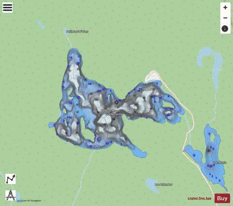 Roger-Grandchamp, Lac depth contour Map - i-Boating App - Streets