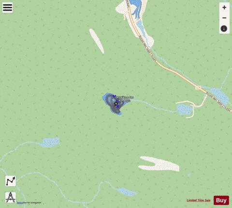 Rondeau  Deuxieme Lac depth contour Map - i-Boating App - Streets