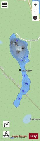 Sicotte  Lac depth contour Map - i-Boating App - Streets