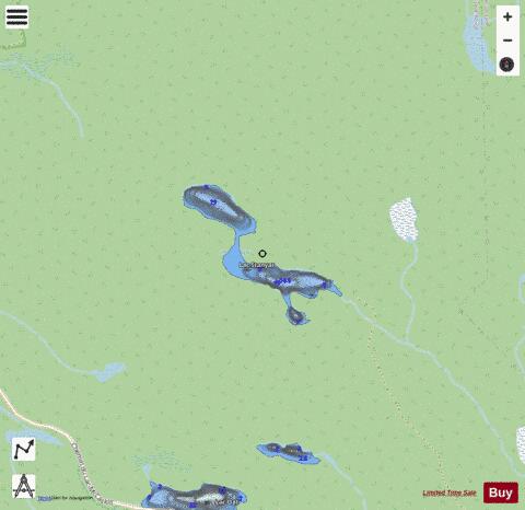 Stanyar  Lac depth contour Map - i-Boating App - Streets