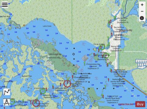 EVERGLADES HARBOR Marine Chart - Nautical Charts App - Streets