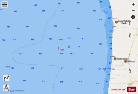 LAKE WINNEBAGO and FOX RIV PG 15 Marine Chart - Nautical Charts App - Streets