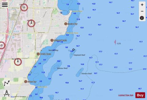 LAKE WINNEBAGO and FOX RIV PG 20 Marine Chart - Nautical Charts App - Streets