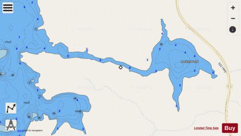 RAINY LAKE INTER FALLS TO DRYWEED I. MINN CONT Marine Chart - Nautical Charts App - Streets