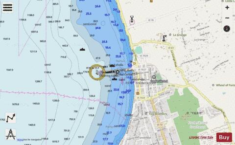 FREDERIKSTED PIER Marine Chart - Nautical Charts App - Streets