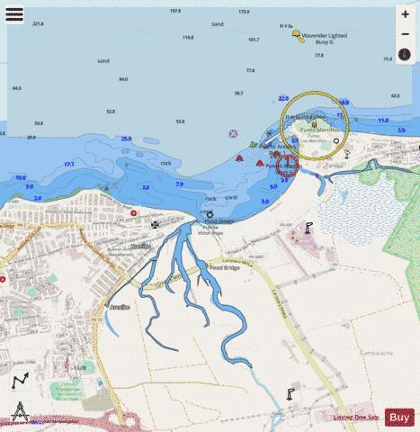PUERTO ARECIBO Marine Chart - Nautical Charts App - Streets