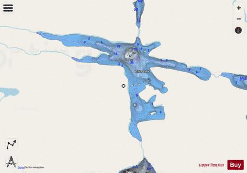 Vista Lake depth contour Map - i-Boating App - Streets