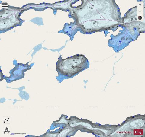 Sema Lake depth contour Map - i-Boating App - Streets